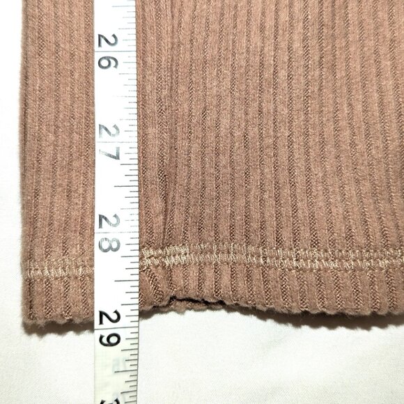 NWT Abercrombie & Fitch | Ribbed Lounge Leggings in Tan | Size Small - Picture 15 of 15